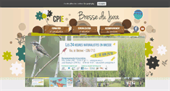 Desktop Screenshot of cpie-bresse-jura.org